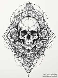 Tattoo sketch, web of interdimensional travel... - эскиз тату (№1752485569_0, 14.07.2025 09:32) — Tatufoto.com