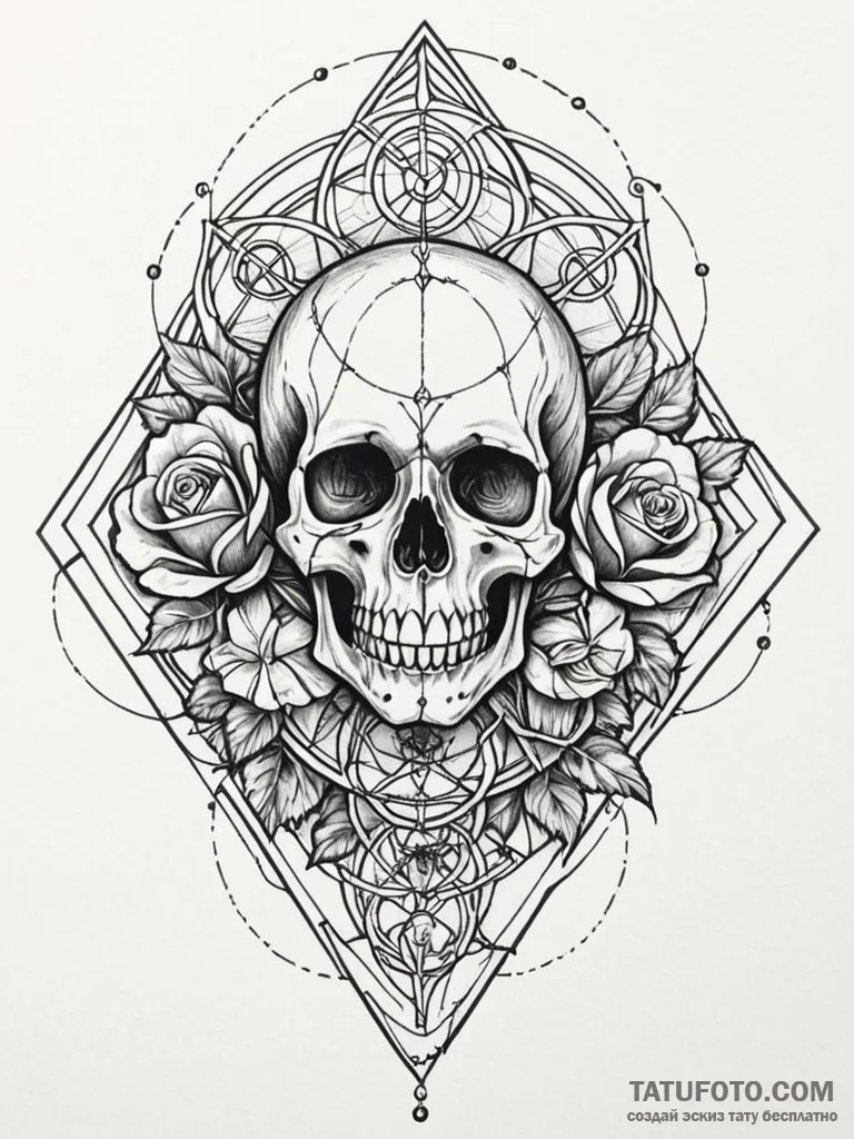 Tattoo sketch, web of interdimensional travel... - эскиз тату (№1752485569_0, 14.07.2025 09:32) — Tatufoto.com