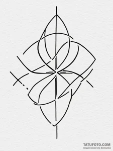 Tattoo sketch, x-intersection, path of choice... - эскиз тату (№1752487081_0, 14.07.2025 09:58) — Tatufoto.com