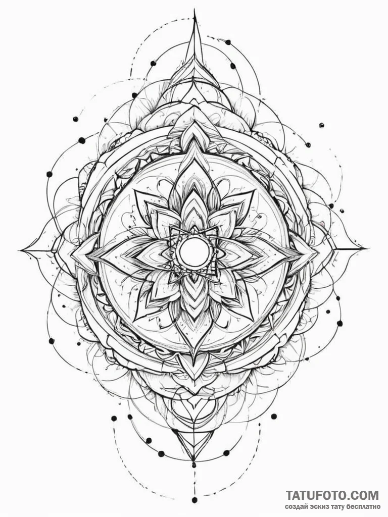 Tattoo sketch, zephyr of change, data particl... - эскиз тату (№1752491389_0, 14.07.2025 11:09) — Tatufoto.com