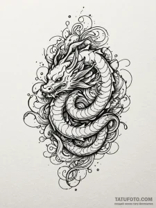 Tattoo sketch, viral tattoo, spreading code,... - эскиз тату (№1752495233_0, 14.07.2025 12:13) — Tatufoto.com