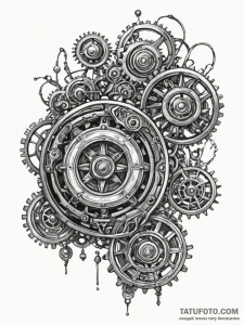 Tattoo sketch, zealous zealot's zed-drive, a... - эскиз тату (№1752496735_0, 14.07.2025 12:38) — Tatufoto.com