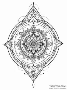 Tattoo sketch, illuminated inkwell, an antiqu... - эскиз тату (№1752497660_0, 14.07.2025 12:54) — Tatufoto.com