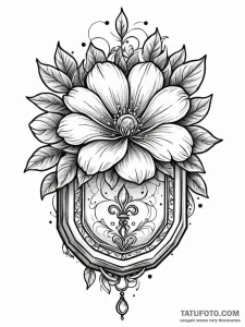 Tattoo sketch, yesteryear's promise, digital... - эскиз тату (№1752501707_0, 14.07.2025 14:01) — Tatufoto.com