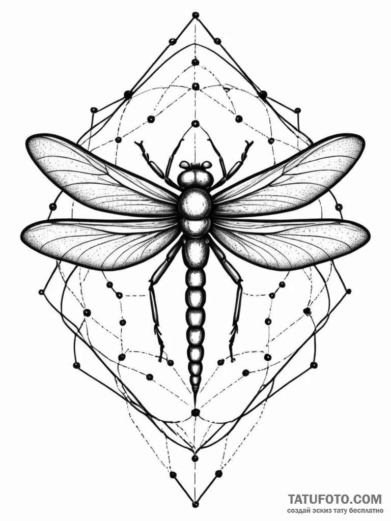 Tattoo sketch, nimble nano-drone swarm, a lar... - эскиз тату (№1752502219_0, 14.07.2025 14:10) — Tatufoto.com