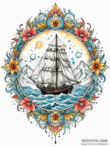 снегирь - олд скул, акварель - эскиз тату (№1752505602_0, 14.07.2025 15:06) — Tatufoto.com