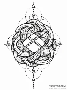 Tattoo sketch, knot of infinite possibilities... - эскиз тату (№1752508456_0, 14.07.2025 15:54) — Tatufoto.com