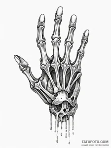 Tattoo sketch, delicate deconstruction, a cla... - эскиз тату (№1752509567_0, 14.07.2025 16:12) — Tatufoto.com