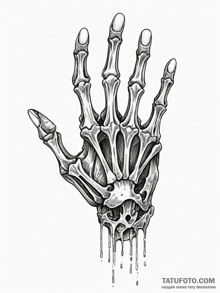 Tattoo sketch, delicate deconstruction, a cla... - эскиз тату (№1752509567_0, 14.07.2025 16:12) — Tatufoto.com