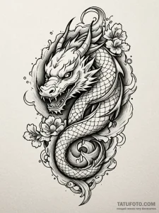 Tomahawk, artistic tattoo sketch, rough sketc... - эскиз тату (№1752519697_0, 14.07.2025 19:01) — Tatufoto.com