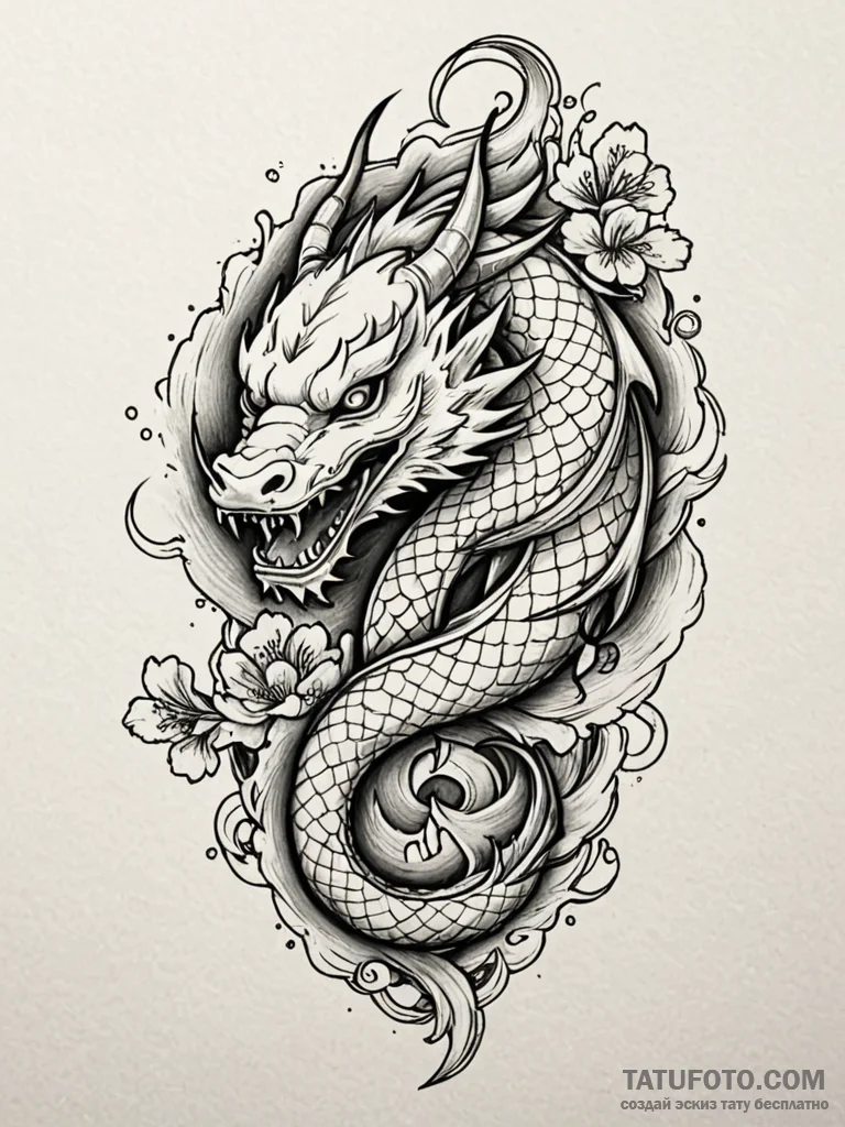 Tomahawk, artistic tattoo sketch, rough sketc... - эскиз тату (№1752519697_0, 14.07.2025 19:01) — Tatufoto.com