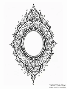 A detailed broken mirror pieces arranged, mos... - эскиз тату (№1752522700_0, 14.07.2025 19:51) — Tatufoto.com