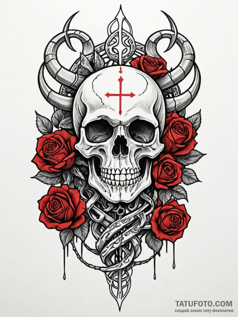 Wrathful deity with multiple arms and eyes, t... - эскиз тату (№1752522786_0, 14.07.2025 19:53) — Tatufoto.com