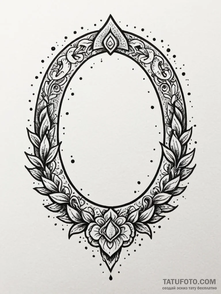 Horseshoe, ink illustration for tattoo, dotwo... - эскиз тату (№1752525651_0, 14.07.2025 20:40) — Tatufoto.com