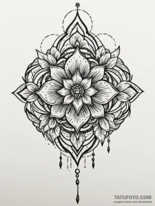 P, tattoo flash sheet design, fine lines, del... - эскиз тату (№1752527955_0, 14.07.2025 21:19) — Tatufoto.com