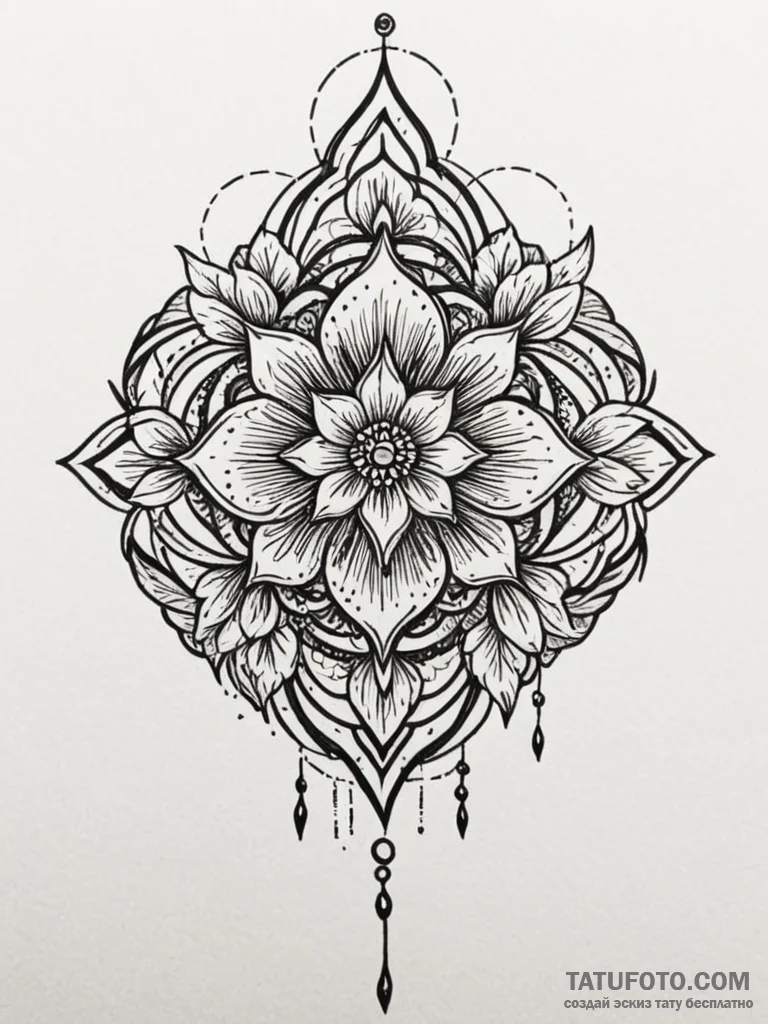 P, tattoo flash sheet design, fine lines, del... - эскиз тату (№1752527955_0, 14.07.2025 21:19) — Tatufoto.com
