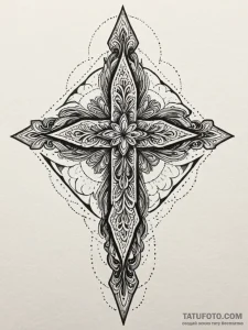 Gleaming blade beneath burning sky, artistic... - эскиз тату (№1752528127_0, 14.07.2025 21:22) — Tatufoto.com