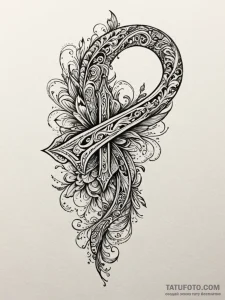 Boomerang, concept art for tattoo, ornamental... - эскиз тату (№1752534348_0, 14.07.2025 23:05) — Tatufoto.com