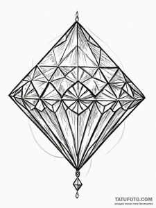 Diamond - эскиз тату (№1752535462_0, 14.07.2025 23:24) — Tatufoto.com