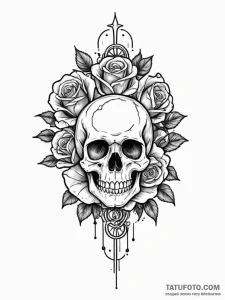 Key, tattoo line art, black and grey tattoo s... - эскиз тату (№1752535546_0, 14.07.2025 23:25) — Tatufoto.com