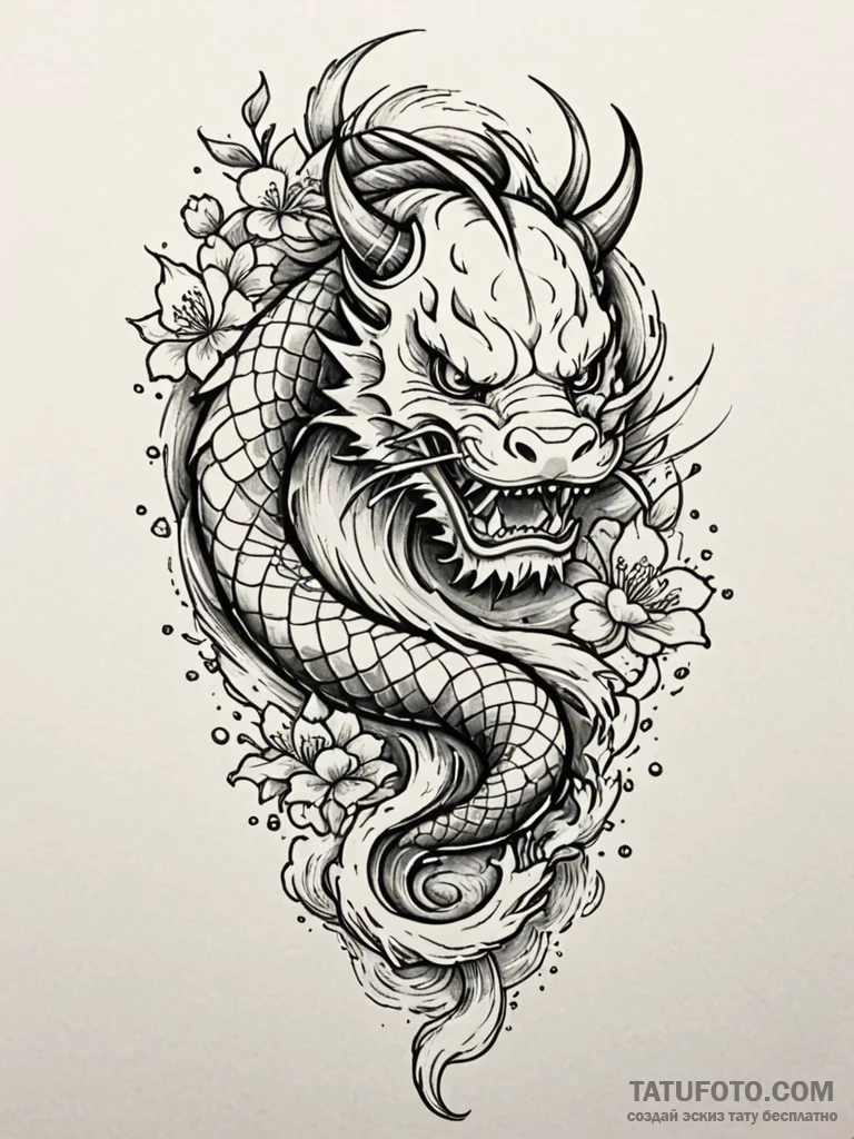 Troll under a bridge, tattoo sketch design, o... - эскиз тату (№1752537972_0, 15.07.2025 00:06) — Tatufoto.com