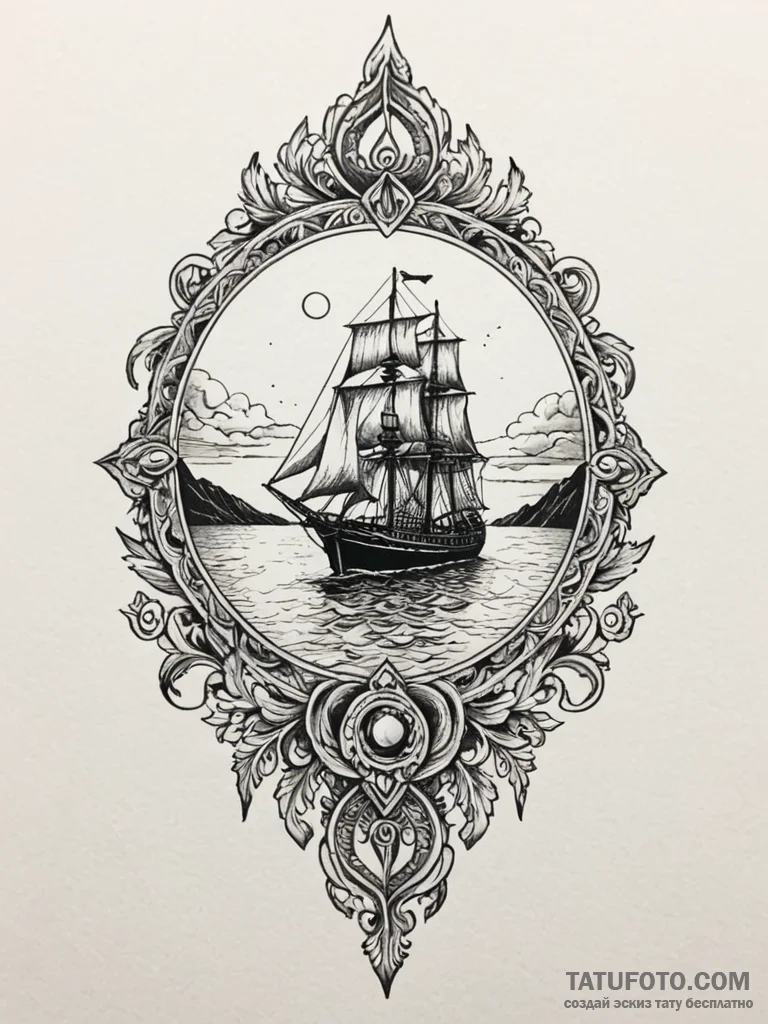 Quartz eye beneath crimson sky, artistic tatt… — эскиз тату (№1752540623_0, 15.07.2025 00:50) — Tatufoto.com