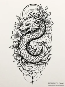 Astronaut holding blooming flowers, tattoo li... - эскиз тату (№1752542026_0, 15.07.2025 01:13) — Tatufoto.com