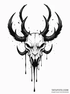 A rorschach inkblot test - эскиз тату (№1752543471_0, 15.07.2025 01:37) — Tatufoto.com