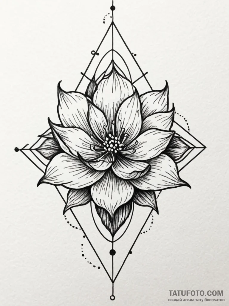 W, tattoo drawing outline, stylized interpret... - эскиз тату (№1752547904_0, 15.07.2025 02:51) — Tatufoto.com