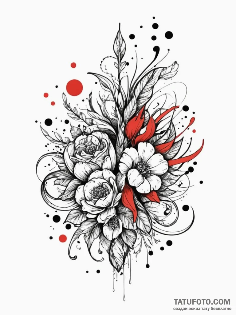 W, tattoo drawing outline, soft whip shading,… — эскиз тату (№1752550301_0, 15.07.2025 03:31) — Tatufoto.com