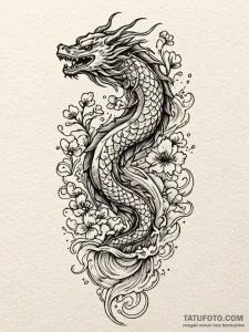 Sound wave of a favorite song, tattoo sketch... - эскиз тату (№1752552553_0, 15.07.2025 04:09) — Tatufoto.com