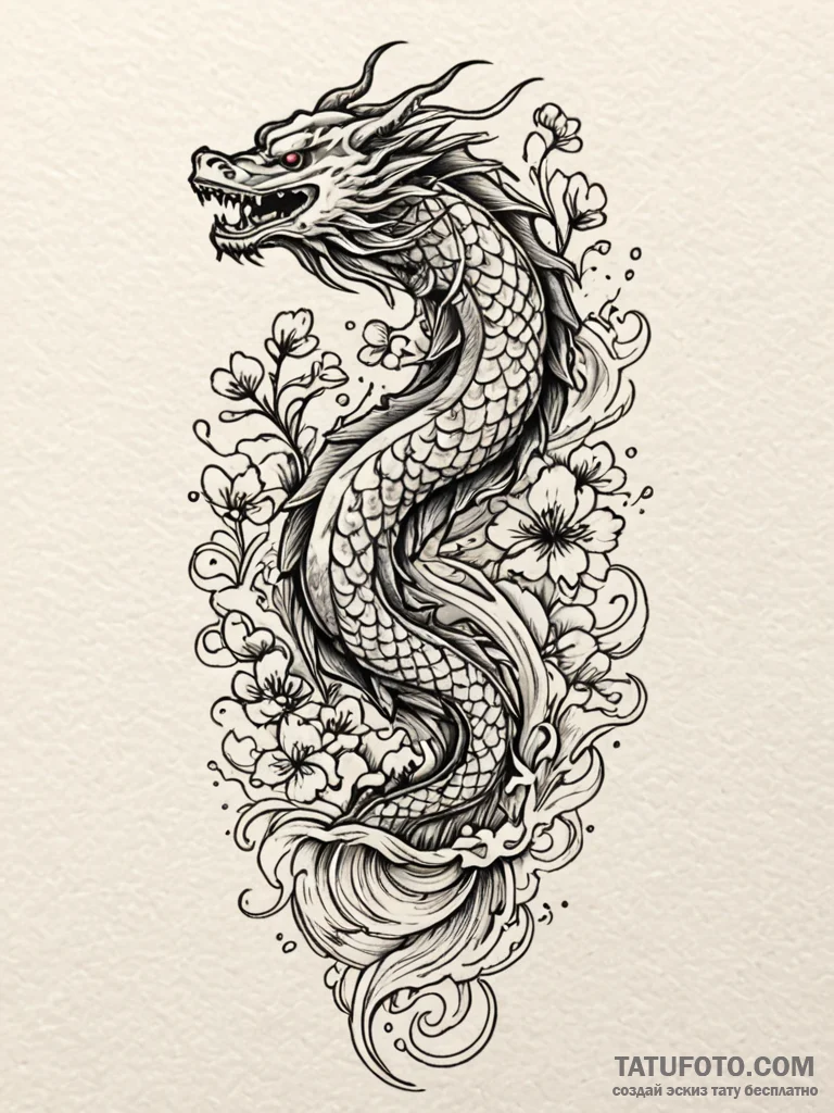 Sound wave of a favorite song, tattoo sketch... - эскиз тату (№1752552553_0, 15.07.2025 04:09) — Tatufoto.com