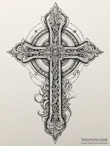 Quartz amulet glowing faintly, tattoo drawing... - эскиз тату (№1752555278_0, 15.07.2025 04:54) — Tatufoto.com