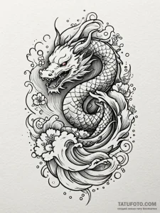 Sushi roll, cute or graphic, tattoo flash she... - эскиз тату (№1752557328_0, 15.07.2025 05:28) — Tatufoto.com
