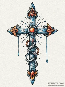 Shackles, tattoo flash sheet design, detailed... - эскиз тату (№1752559629_0, 15.07.2025 06:07) — Tatufoto.com