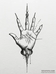 Scalpel, for a surgeon, symbolizing precision... - эскиз тату (№1752560055_0, 15.07.2025 06:14) — Tatufoto.com