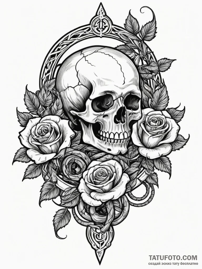 Kettle coiled with serpents, tattoo line art,... - эскиз тату (№1752560397_0, 15.07.2025 06:19) — Tatufoto.com