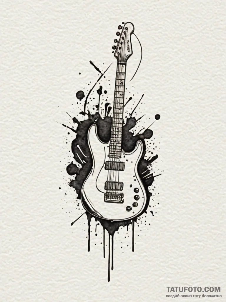 Music player, tattoo drawing outline, clean l... - эскиз тату (№1752562450_0, 15.07.2025 06:54) — Tatufoto.com