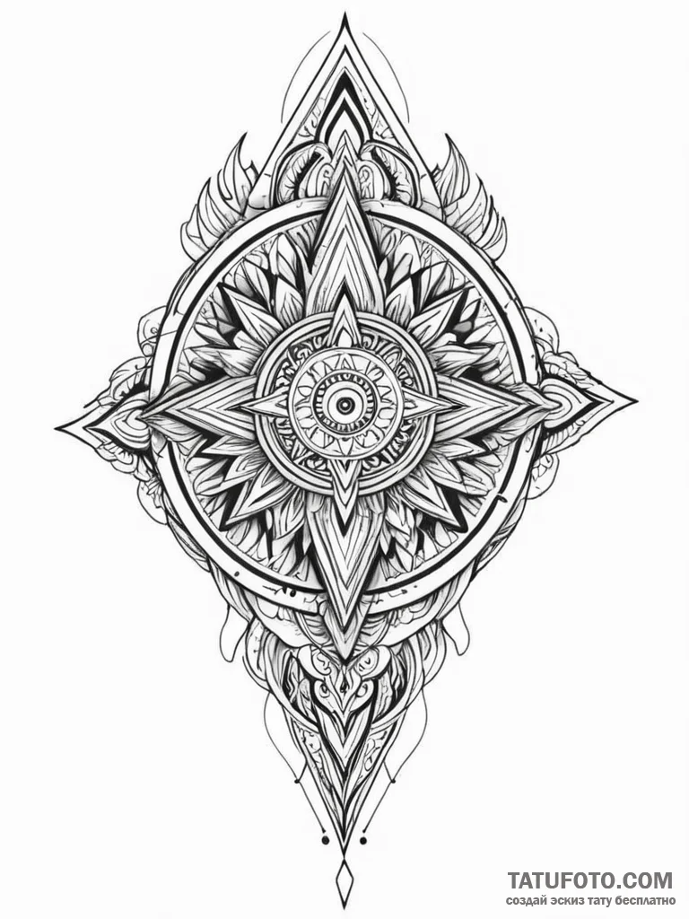 Ghost dagger beneath burning sky, concept art... - эскиз тату (№1752563219_0, 15.07.2025 07:06) — Tatufoto.com