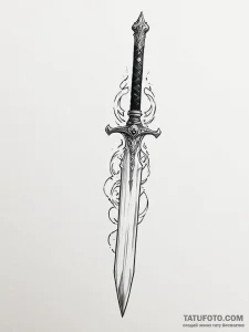Blade - эскиз тату (№1752563304_0, 15.07.2025 07:08) — Tatufoto.com