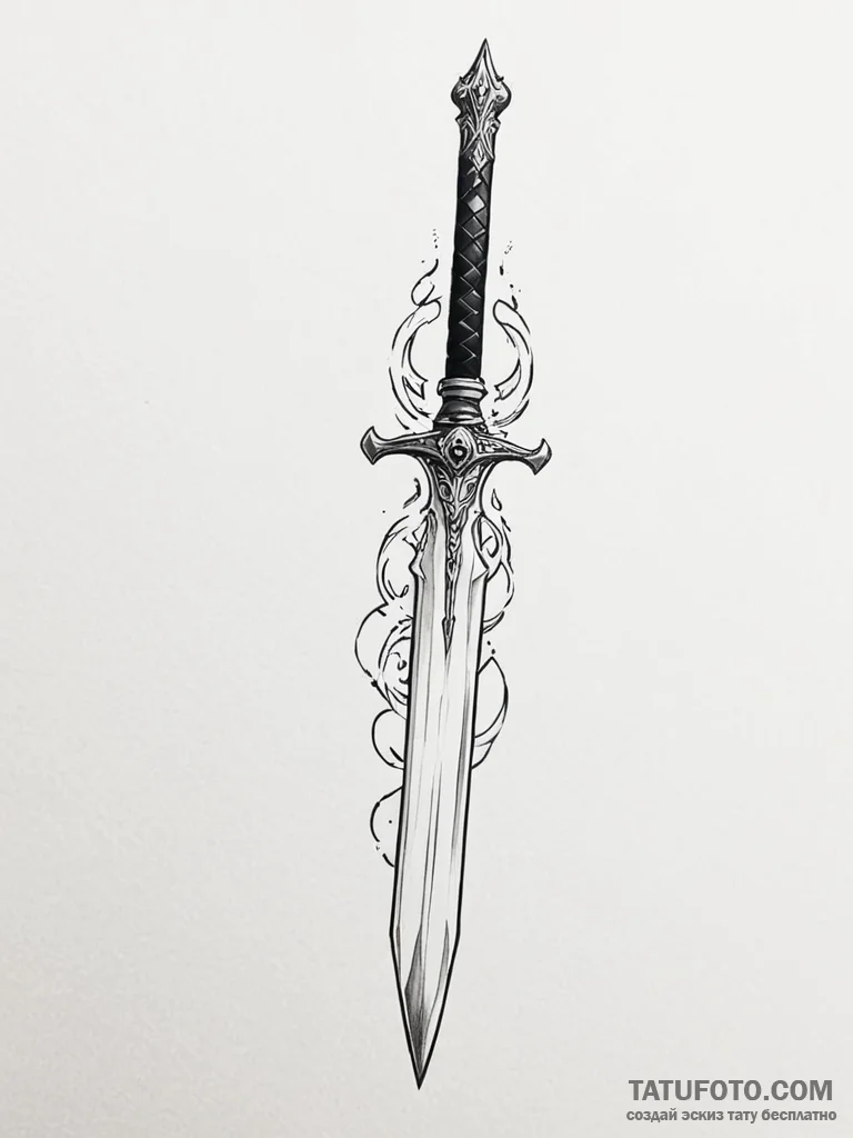 Blade - эскиз тату (№1752563304_0, 15.07.2025 07:08) — Tatufoto.com