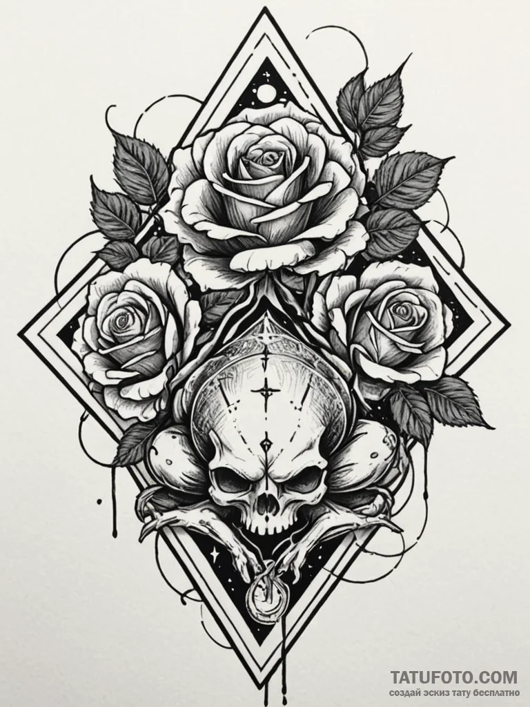 Toad with alchemical symbols on its back, con... - эскиз тату (№1752567142_0, 15.07.2025 08:12) — Tatufoto.com