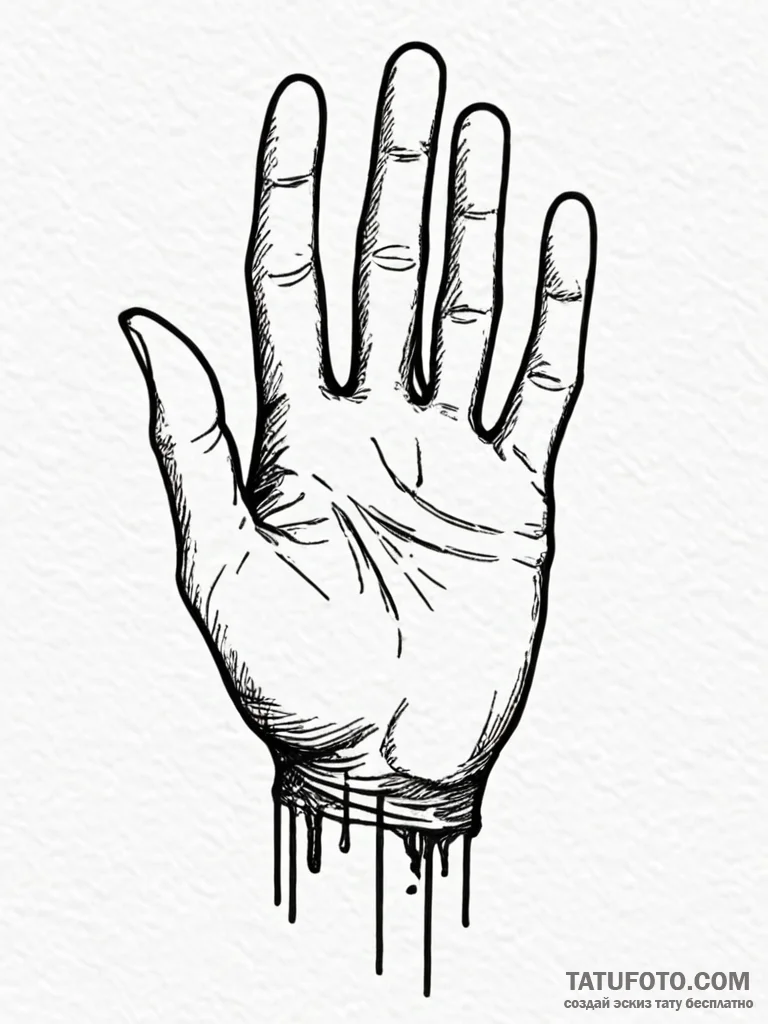 Lgbt symbol, ink illustration for tattoo, rou... - эскиз тату (№1752567570_0, 15.07.2025 08:19) — Tatufoto.com