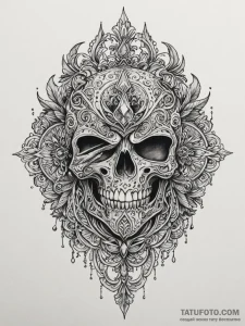 Queenр р†р вђљрівђћсћs brooch beneath shatter... - эскиз тату (№1752569531_0, 15.07.2025 08:52) — Tatufoto.com