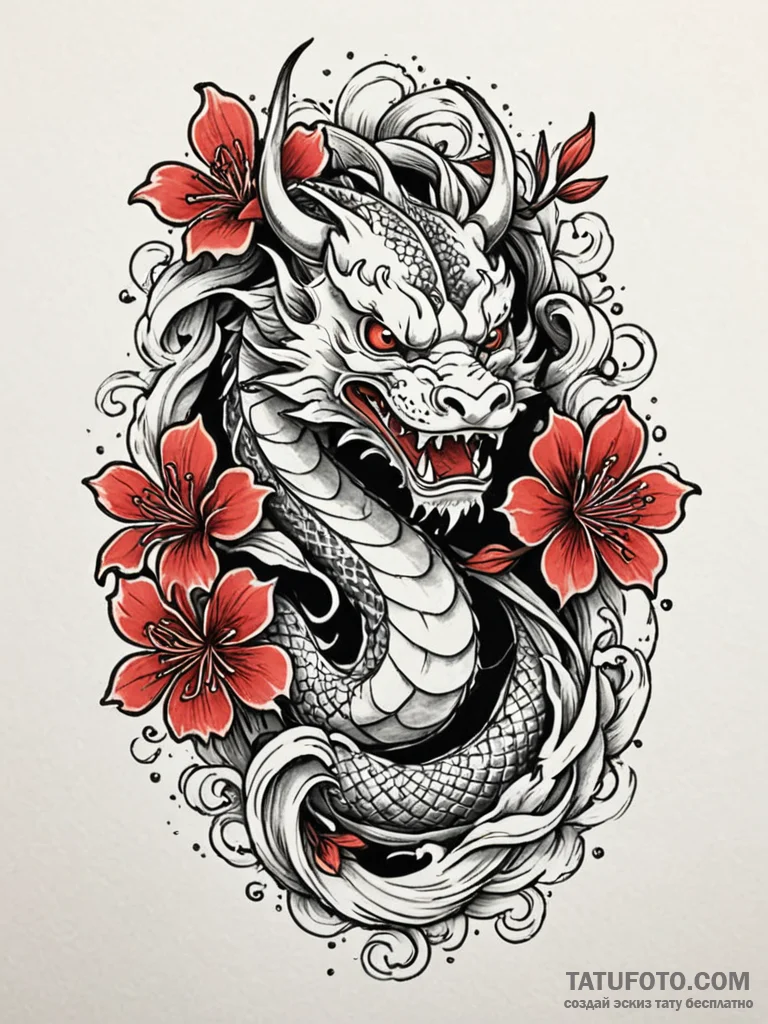 Kappa, tattoo sketch design, on a clean white... - эскиз тату (№1752574956_0, 15.07.2025 10:22) — Tatufoto.com