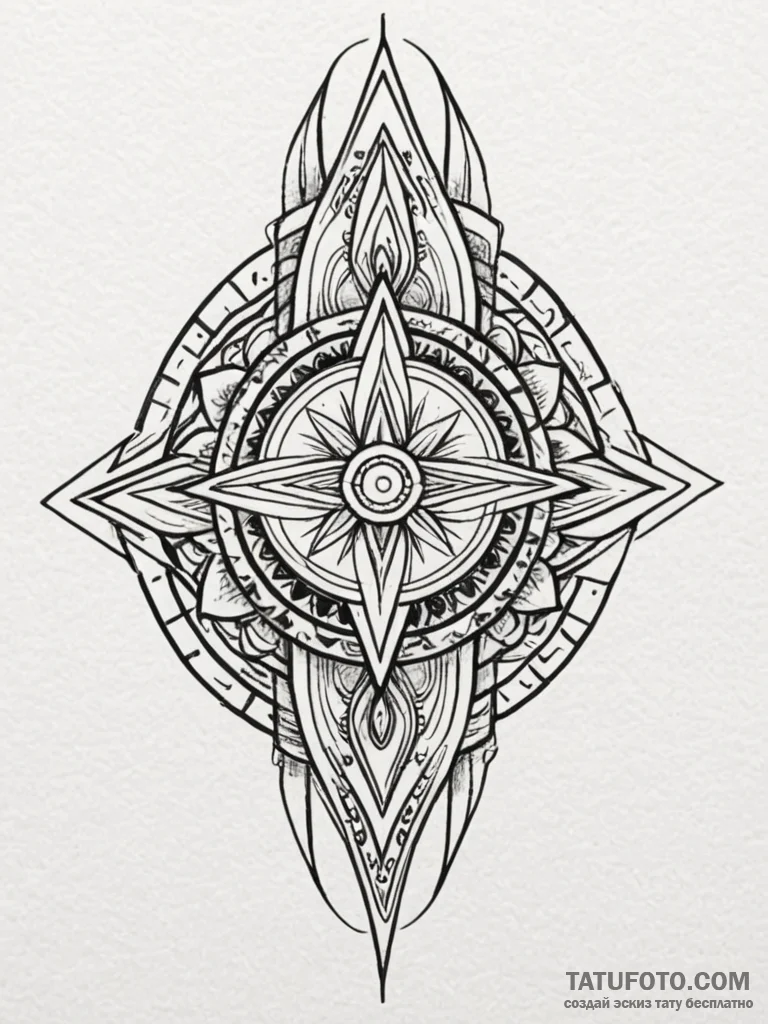 Dagger embedded in stone, tattoo flash sheet... - эскиз тату (№1752581644_0, 15.07.2025 12:14) — Tatufoto.com