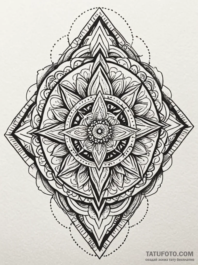 Oak roots breaking stone relic, tattoo flash... - эскиз тату (№1752587880_0, 15.07.2025 13:58) — Tatufoto.com