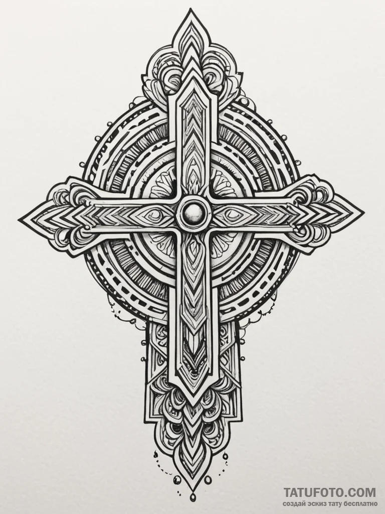 Aztec, tattoo line art, black and white sketc… — эскиз тату (№1752589071_0, 15.07.2025 14:17) — Tatufoto.com