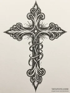 Old coin wrapped in roots, artistic tattoo sk... - эскиз тату (№1752589412_0, 15.07.2025 14:23) — Tatufoto.com