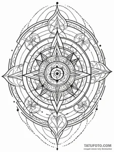 Unbroken runes beneath spectral storm, concep... - эскиз тату (№1752589923_0, 15.07.2025 14:32) — Tatufoto.com